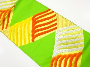 アンティーク　荒波模様織り出し袋帯（材料）